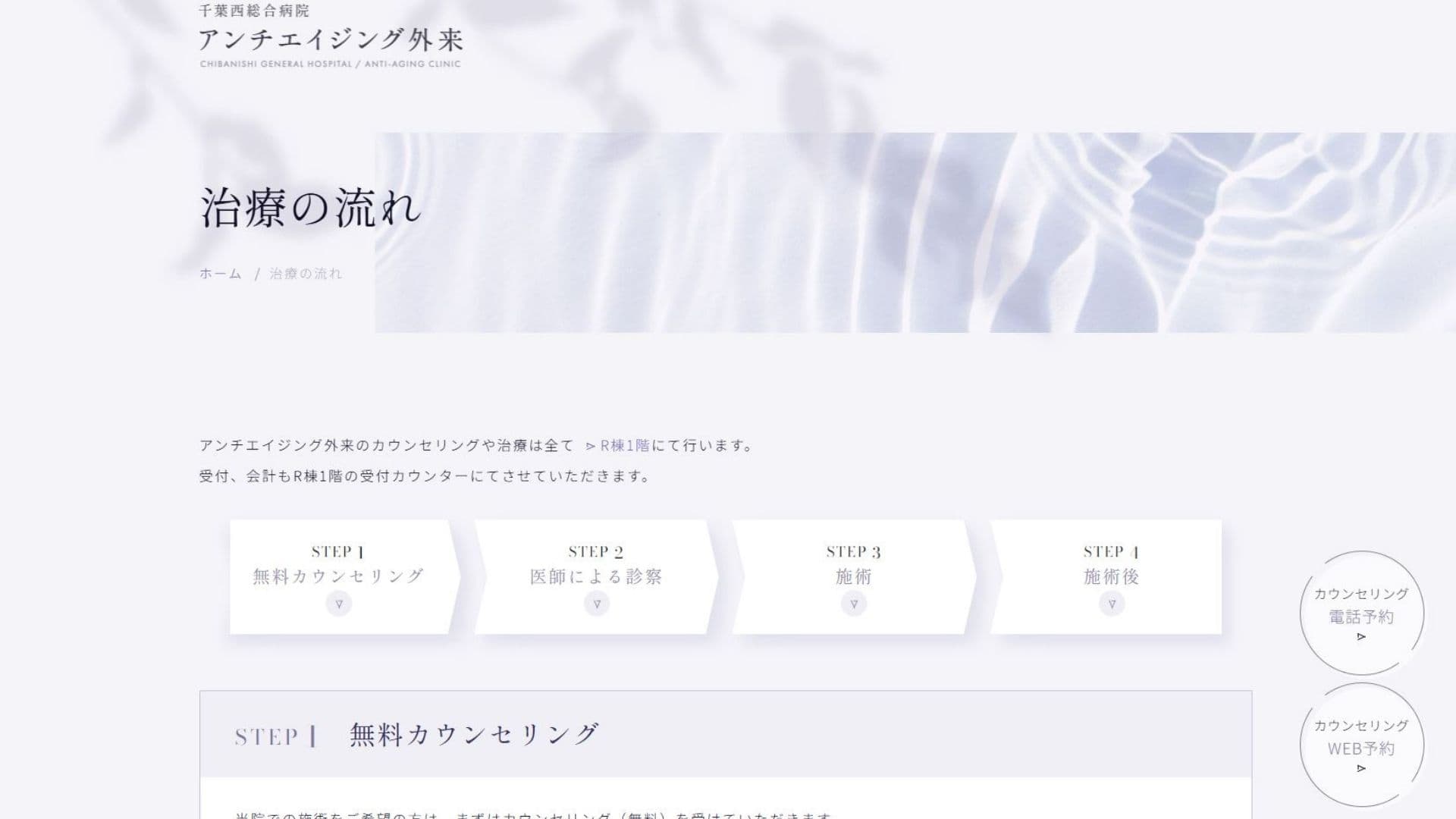 千葉西総合病院 アンチエイジング外来