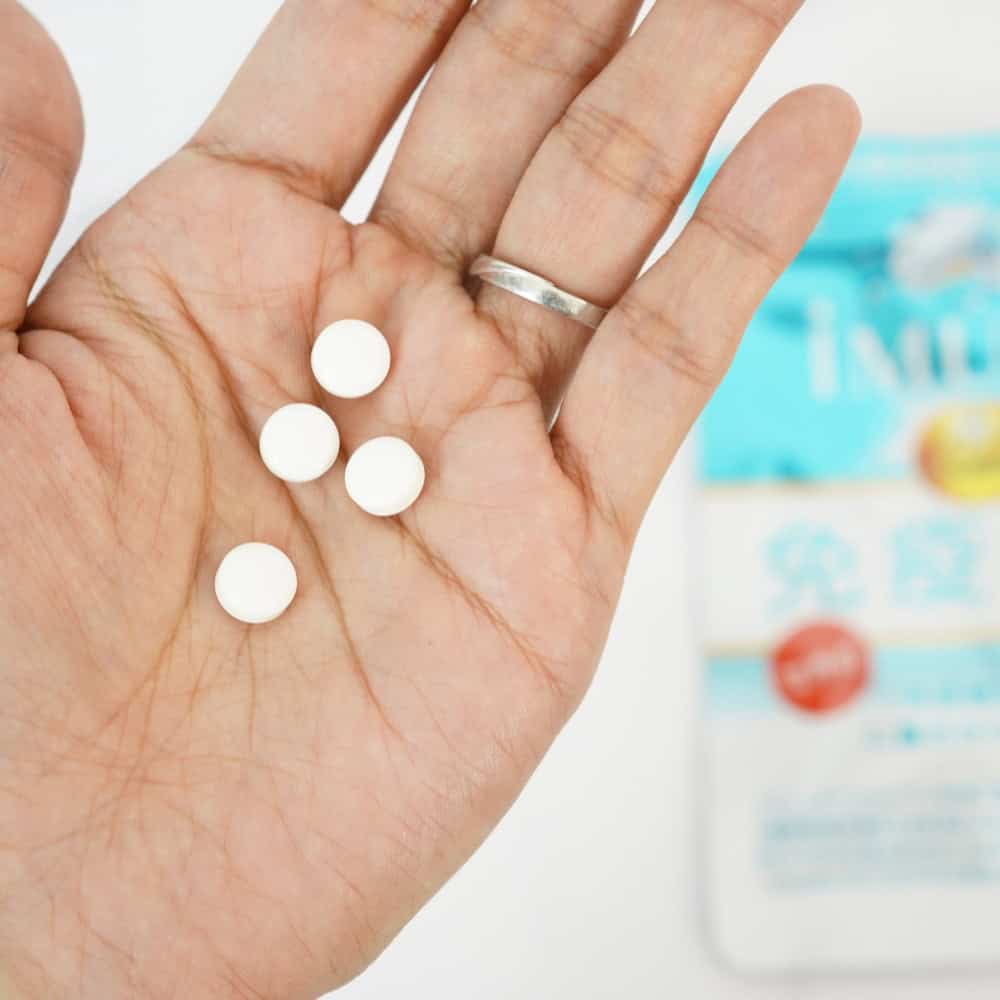 キリンイミューズ乳酸菌免疫ケアの中身(粒)