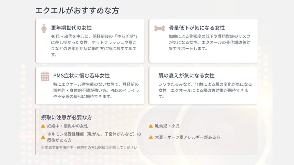 エクエルがおすすめな人
