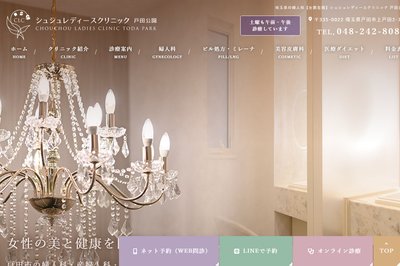 シュシュレディースクリニックの外観