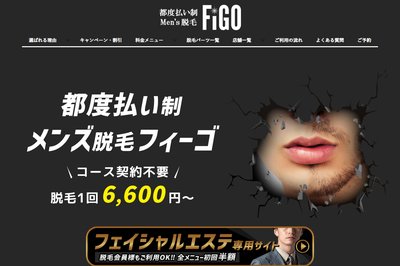 メンズ脱毛FIGOの外観