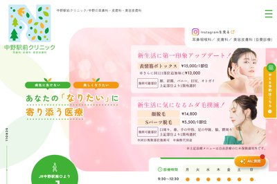 中野駅前クリニックの外観
